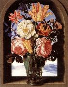 BOSSCHAERT, Ambrosius the Elder Bouquet of Flowers Norge oil painting reproduction